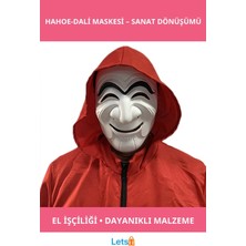 Letsii Koreli Hırsız Teatral Hahoe Maskesi Dali Maskesi