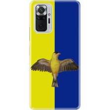 Nurdic Xiaomi Redmi Note 10 Pro Kılıf Minimal Tasarım Silikon - Sarı Kanaryam