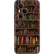Nurdic Huawei Honor 400 Pro Kılıf Art Silikon Baskılı Tpu Kütüphane