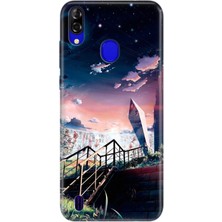 Nurdic Reeder P13 Blue Uyumlu  Kılıf Temalı Hd Desenli Silikon Kapak - Empire State