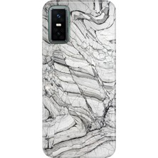 Nurdic Infınıx GT30 Pro Kılıf Renkli Silikon Baskılı Tpu Sena Mermer