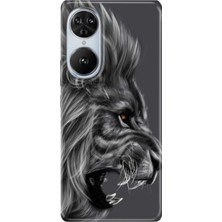 Nurdic Reeder S19 Max Pro S Edge Kılıf Telefon Kılıfı Baskılı Kara Aslan