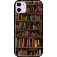 Nurdic iPhone 11 Kılıf Resimli Silikon - Kütüphane STOK1899