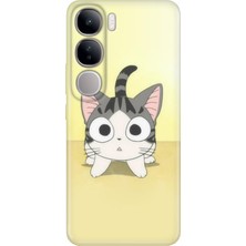 Nurdic Vivo V40 Lite Kılıf V40 Lite Desenli Tpu Silikon Tekir Kedicik