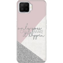 Nurdic Oppo A73 Uyumlu Kılıf Silikon Desenli Resimli Kapak Happen