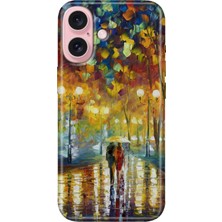 Nurdic iPhone 17 Camera Productor Kılıf Renkli Silikon Baskılı Tpu Romantizm