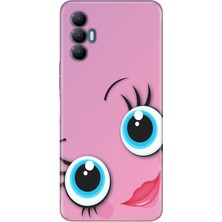 Nurdic Tecno Spark 8 Pro Kılıf Silikon Tioserisi Desenli Resimli - Sevgidolu