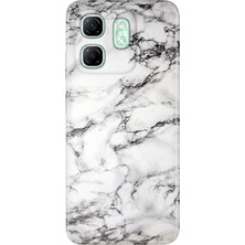Nurdic Infinix Hot 50I - Smart 9 Kılıf Desenli Tpu Silikon Baskılı Banyo Mermer