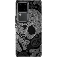 Nurdic Vivo V30 Uyumlu Kılıf Desenli Baskılı Silikon Skuller