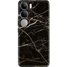 Nurdic Vivo V40 Lite Kılıf Desenli Cover Silikon Tokyo Mermer
