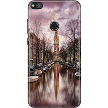 Nurdic Huawei P9 Lite 2017 Uyumlu Kılıf Desenli Baskılı Silikon Amsterdam