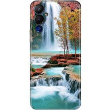 Nurdic Tecno Pova 4 Kılıf Silikon Desenli Resimli Uv Kapak Şelale