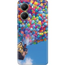 Nurdic Xiaomi Poco X7 Pro Telefon Kılıfı Renkli Silikon Baskılı Tpu Balonlu Ev