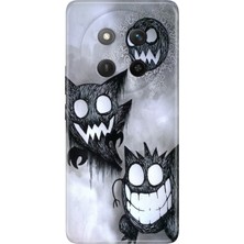 Nurdic Honor X60 Pro - X9C 5g Kılıf Dekoratif Silikon Baskılı Kapak Haydutlar