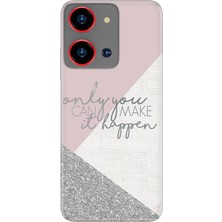 Nurdic Reeder S19 Max Pro S Zoom Kılıf Resimli Baskılı Nano Silikon Happen