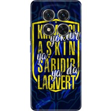 Nurdic Xiaomi Redmi Note 14 Pro 5g Kılıf Desenli Tpu Silikon Baskılı Aşkın Rengi Sarı Lacivert