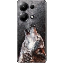 Nurdic Xiaomi Redmi Note 13 4g Uyumlu Kılıf Temalı Silikon Desenli Vahşi Kurt