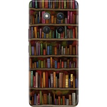 Nurdic Honor X60 Pro - X9C 5g Kılıf Art Silikon Baskılı Tpu Kütüphane