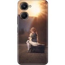 Nurdic Vivo Y18 Kılıf 4.5g Silikon Desenli Vivo Y18 Yalnız Çocuk