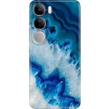 Nurdic Vivo V40 Lite Kılıf V40 Lite Desenli Tpu Silikon Koyu Ametist
