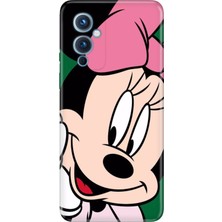 Nurdic Oneplus 9 Kılıf Resimli Desenli Silikon Minnie Smile