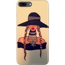 Nurdic iPhone 7 Plus 8 Plus Uyumlu Kılıf Desenli Baskılı Silikon Modaguru