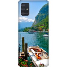 Nurdic Samsung Galaxy A71 Kılıf Desenli Resimli Hd Silikon Telefon Kabı Kapak - Como