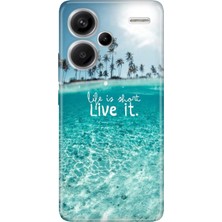 Nurdic Xiaomi Redmi Note 13 Pro Plus 5g Uyumlu Kılıf Silikon Resimli Hayat Kısa