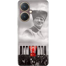 Nurdic Vivo Y27 Uyumlu Kılıf Kapak Silikon Resimli Gazi Mustafa
