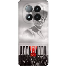 Nurdic Xiaomi Redmi Note 14 Pro Plus 5g Kılıf Desenli Silikon Gazi Mustafa