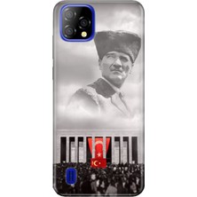 Nurdic Reeder Blue Plus 2022 Uyumlu Kılıf Silikon Desenli Resimli Kapak Gazi Mustafa