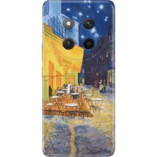 Nurdic Honor Magic 7 Pro Lite Kılıf Kapak Art Silikon Baskılı Tpu Night Cafe