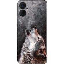 Nurdic Oneplus 9 Pro Kılıf Silikon Desenli Resimli Uv Kapak Vahşi Kurt