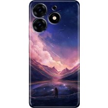 Nurdic Tecno Spark 20 Pro 5g Uyumlu Kılıf Resimli Baskılı Nano Silikon Mars Life