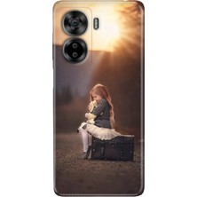 Nurdic Casper Via X40 Uyumlu Kılıf Desenli Baskılı Silikon Yalnız Çocuk