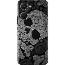 Nurdic Vivo Y18 Kılıf 4.5g Silikon Desenli Vivo Y18 Skuller