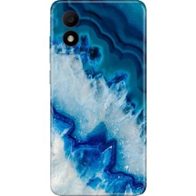 Nurdic Tcl 303 Kılıf Silikon Desenli Resimli Uv Kapak Koyu Ametist