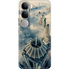 Nurdic Vivo V40 Lite Kılıf V40 Lite Desenli Tpu Silikon Dubai Manzara