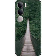 Nurdic Vivo V40 Lite Kılıf V40 Lite Desenli Tpu Silikon Baskılı Korku Köprüsü