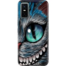 Nurdic Infınıx GT30 Pro Kılıf Renkli Silikon Baskılı Tpu Arsız Kedi