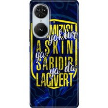 Nurdic Reeder S19 Max Pro S Edge Kılıf Telefon Kılıfı Baskılı Aşkın Rengi Sarı Lacivert