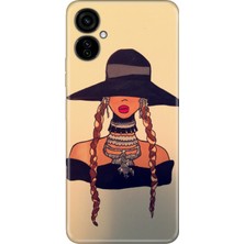 Nurdic Tecno Camon 19 Neo Kılıf 0.4mm Silikon Desenli Modaguru