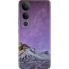 Nurdic Vivo V50 Lite 5g Kılıf Renkli Silikon Baskılı Tpu Parlak Manzara