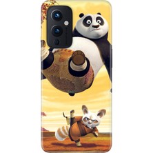 Nurdic Oneplus 9 Uyumlu Kılıf Silikon Desenli Resimli Kapak Kungfu Panda