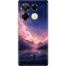 Nurdic Infinix Note 40 Pro 5g Kılıf Renkli Silikon Baskılı Tpu Mars Life