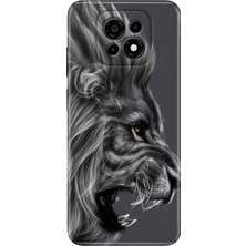 Nurdic Casper Via M30 Kılıf Telefon Kılıfı VIAM30 Baskılı Kara Aslan