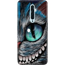 Nurdic Oppo Reno 2z Uyumlu Kılıf Silikon Desenli Resimli Kapak Arsız Kedi
