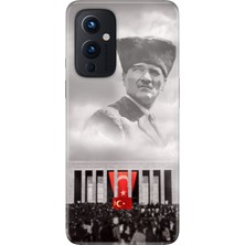 Nurdic Oneplus 9 Kılıf Modern Tasarım Silikon Desenli Gazi Mustafa