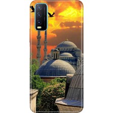 Nurdic Vivo Y11S Y20 Y20S Uyumlu Kılıf Desenli Baskılı Silikon Kızılistanbul