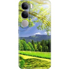 Nurdic Vivo V40 Lite Kılıf V40 Lite Desenli Tpu Silikon Mis Oksijen